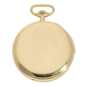 French gold open faced minute repeating lever watch Circa 1923