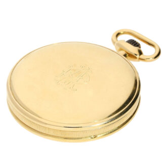 French gold deck chronometer with chronograph Circa 1920 French gold deck chronometer with chronograph Circa 1920