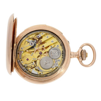 Very early Swiss hunting cased complicated watch Circa 1870 Very early Swiss hunting cased complicated watch Circa 1870