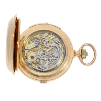Important Swiss rose gold complicated watch Circa 1900 Important Swiss rose gold complicated watch Circa 1900