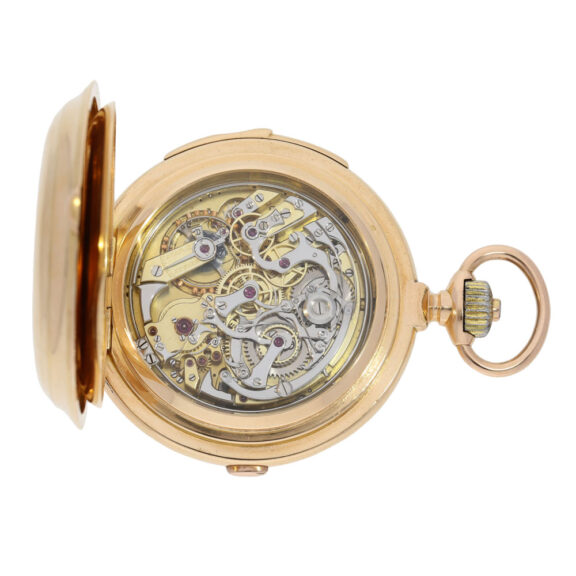 Important Swiss rose gold complicated watch Circa 1900 Important Swiss rose gold complicated watch Circa 1900