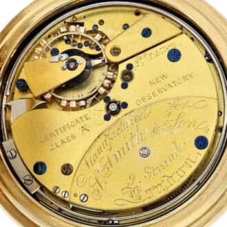 Important English gold complicated lever watch Circa 1886 Important English gold complicated lever watch Circa 1886