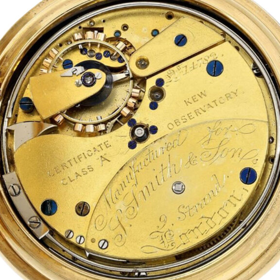 Important English gold complicated lever watch Circa 1886 Important English gold complicated lever watch Circa 1886