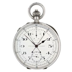 Very fine Swiss split seconds deck chronometer Circa 1940
