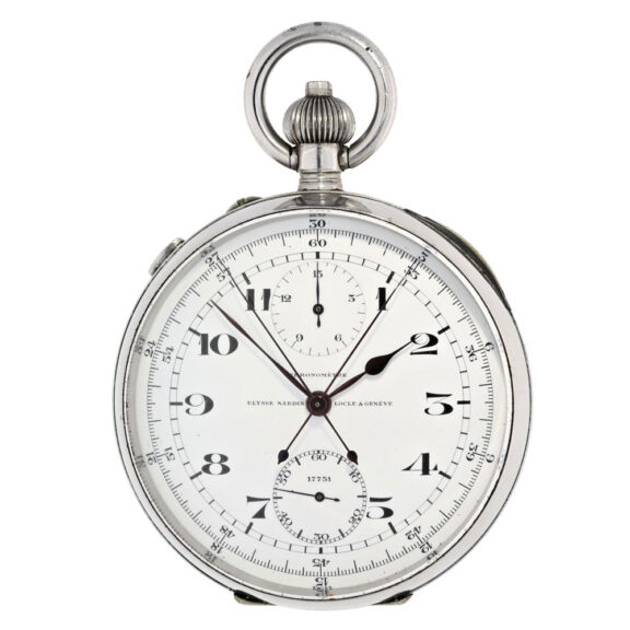 Very fine Swiss split seconds deck chronometer Circa 1940 Very fine Swiss split seconds deck chronometer Circa 1940