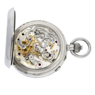 Very fine Swiss split seconds deck chronometer Circa 1940 Very fine Swiss split seconds deck chronometer Circa 1940