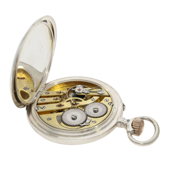 Early Swiss silver quality Extra lever pocket watch Circa 1902 Early Swiss silver quality Extra lever pocket watch Circa 1902