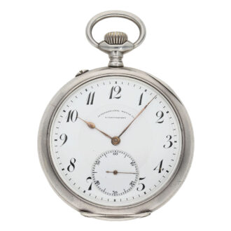 Fine Swiss silver quality Extra lever pocket watch Circa 1909