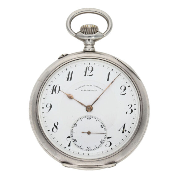 Fine Swiss silver quality Extra lever pocket watch Circa 1909