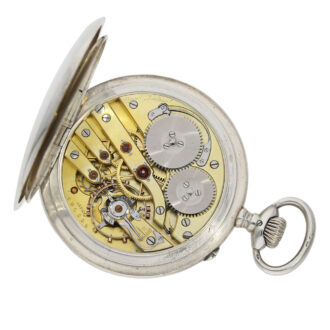 Fine Swiss silver quality Extra lever pocket watch Circa 1909