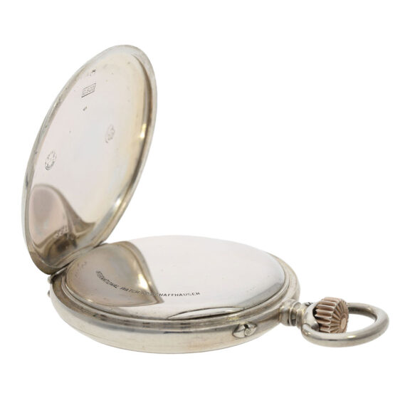 Swiss silver open faced lever watch with two-tone dial Circa 1906 Swiss silver open faced lever watch with two-tone dial Circa 1906