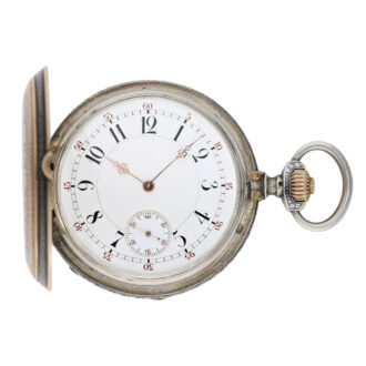 Swiss rose gold hunting cased anker chronometer Circa 1890 Swiss rose gold hunting cased anker chronometer Circa 1890