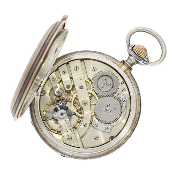 Swiss rose gold hunting cased anker chronometer Circa 1890 Swiss rose gold hunting cased anker chronometer Circa 1890