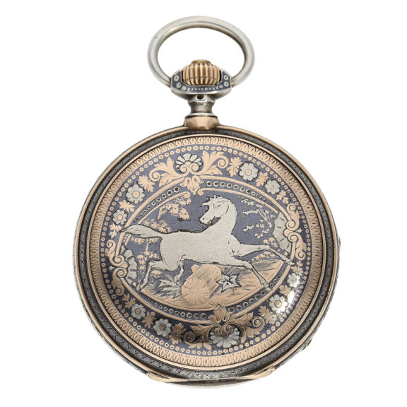 Swiss rose gold hunting cased anker chronometer Circa 1890 Swiss rose gold hunting cased anker chronometer Circa 1890