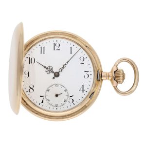Heavy Swiss 14K rose gold ankerchronometer Circa 1900