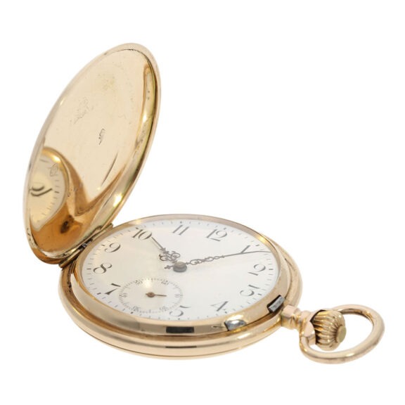 Heavy Swiss 14K rose gold ankerchronometer Circa 1900 Heavy Swiss 14K rose gold ankerchronometer Circa 1900