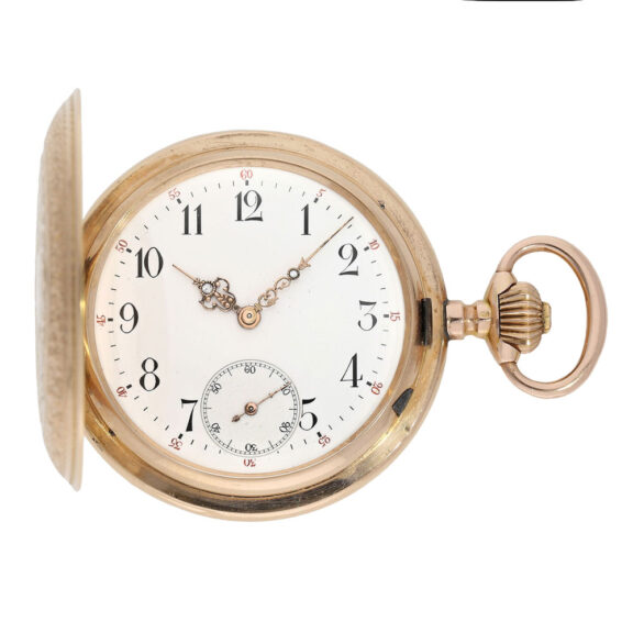 German 14K rose gold ankerchronometer watch Circa 1900 German 14K rose gold ankerchronometer watch Circa 1900
