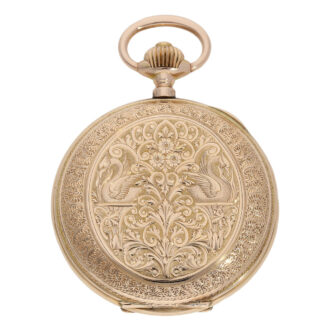 German 14K rose gold ankerchronometer watch Circa 1900