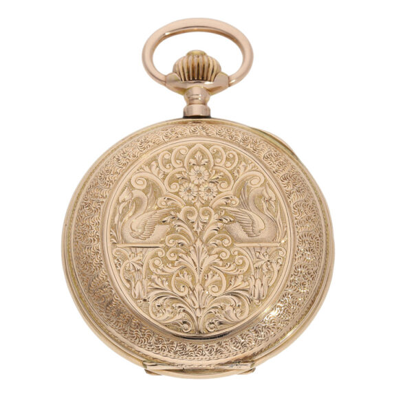 German 14K rose gold ankerchronometer watch Circa 1900