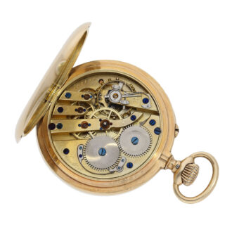 Swiss rose gold quality Extra precision watch Circa 1897 Swiss rose gold quality Extra precision watch Circa 1897