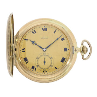 Elegant Swiss 14K gold Art Deco lever watch Circa 1930