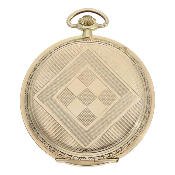 Elegant Swiss 14K gold Art Deco lever watch Circa 1930