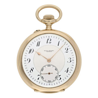Swiss 14K gold open faced ankerchronometer Circa 1912
