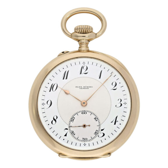 Swiss 14K gold open faced ankerchronometer Circa 1912