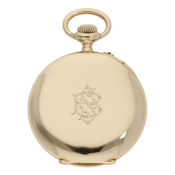 Swiss 14K gold open faced ankerchronometer Circa 1912 Swiss 14K gold open faced ankerchronometer Circa 1912