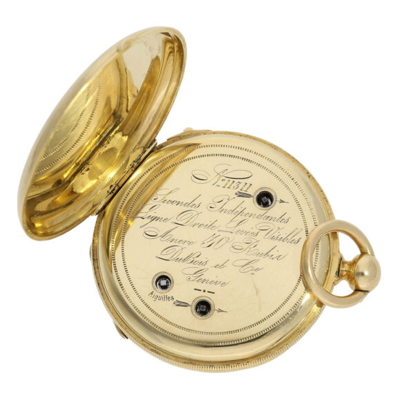 Swiss 18K gold Lépine watch with seconde morte Circa 1850 Swiss 18K gold Lépine watch with seconde morte Circa 1850