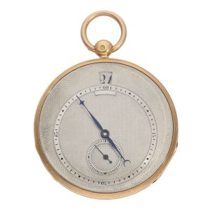 French rose gold Lépine watch with jumping hour Circa 1830