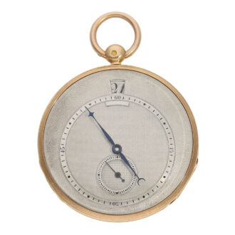 French rose gold Lépine watch with jumping hour Circa 1830