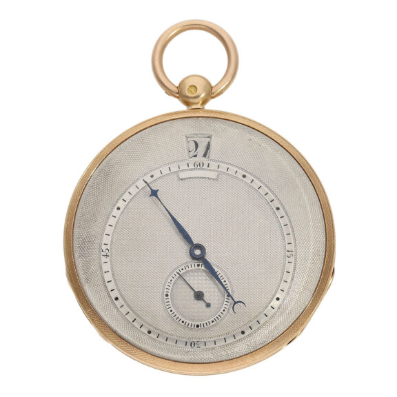 French rose gold Lépine watch with jumping hour Circa 1830
