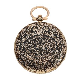 Swiss rose gold and enamel repeating Lépine watch Circa 1820