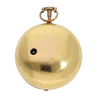 Early English gold pair cased repoussé verge watch Circa 1760 Early English gold pair cased repoussé verge watch Circa 1760