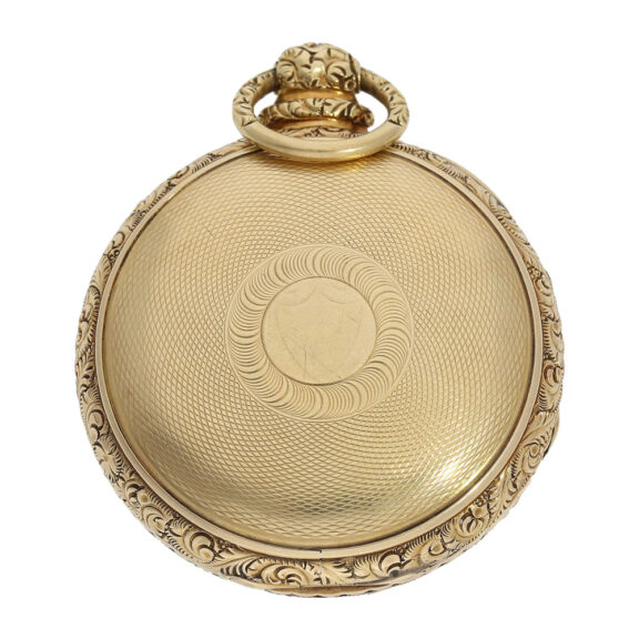 English 18K gold lever watch with stop-seconds Circa 1830 English 18K gold lever watch with stop-seconds Circa 1830