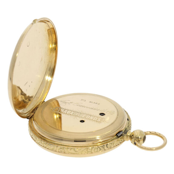 Swiss gold chronometer made for the Turkish market Circa 1850 Swiss gold chronometer made for the Turkish market Circa 1850
