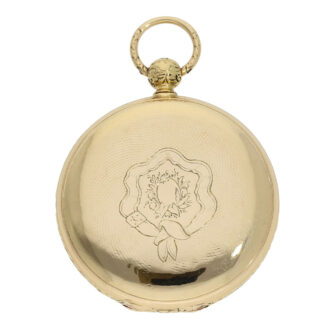 Swiss gold chronometer made for the Turkish market Circa 1850
