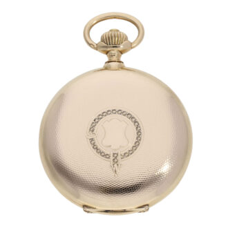 Heavy Swiss 14 carat gold pocket chronometer Circa 1900