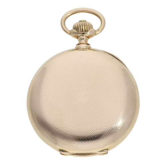 Heavy Swiss 14 carat gold pocket chronometer Circa 1900 Heavy Swiss 14 carat gold pocket chronometer Circa 1900