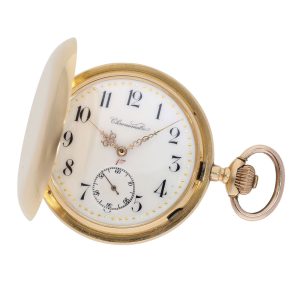 Heavy Swiss 18 carat rose gold 1st Class chronometer Circa 1900
