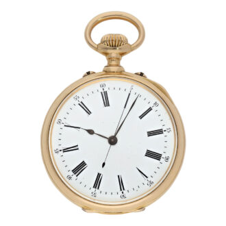 Fine Swiss rose gold lever with seconde morte Circa 1870 Fine Swiss rose gold lever with seconde morte Circa 1870