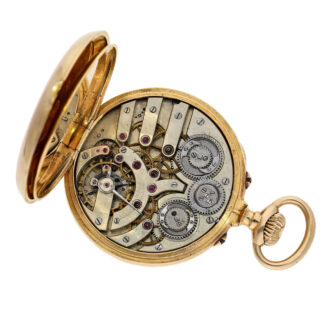 Fine Swiss rose gold lever with seconde morte Circa 1870 Fine Swiss rose gold lever with seconde morte Circa 1870