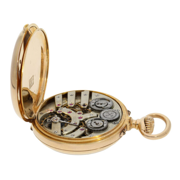 Fine Swiss rose gold lever with seconde morte Circa 1870 Fine Swiss rose gold lever with seconde morte Circa 1870