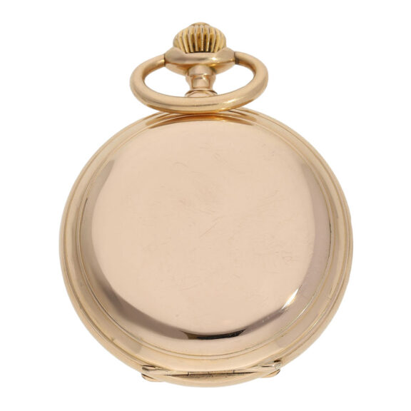 Swiss rose gold double-sided astronomical watch Circa 1890 Swiss rose gold double-sided astronomical watch Circa 1890