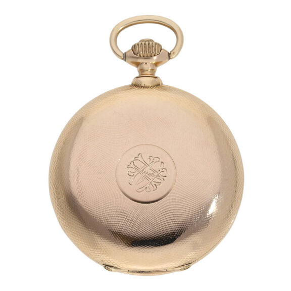 Swiss rose gold hunting cased precision watch Circa 1876 Swiss rose gold hunting cased precision watch Circa 1876
