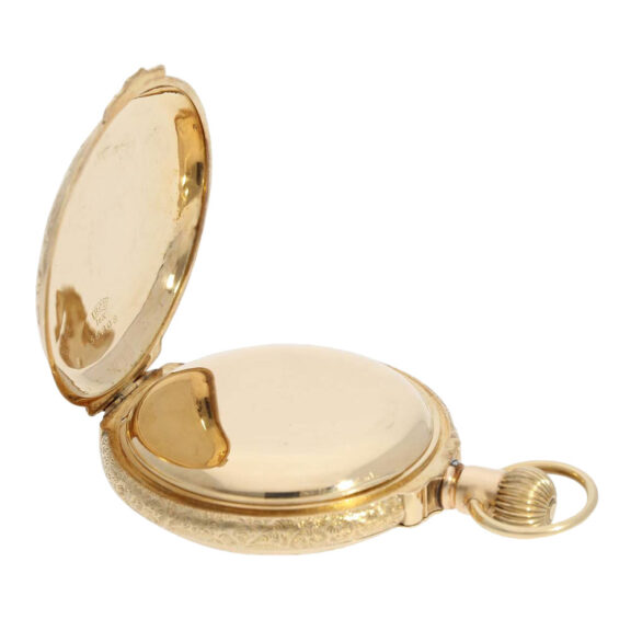 American three-colour gold hunting cased lever watch Circa 1905 American three-colour gold hunting cased lever watch Circa 1905