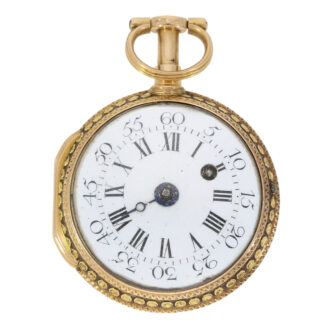 French multi-colour gold repeating à toc verge Circa 1775 French multi-colour gold repeating à toc verge Circa 1775