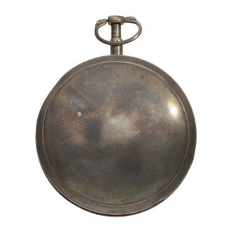 Swiss silver open faced astronomical verge watch Circa 1800