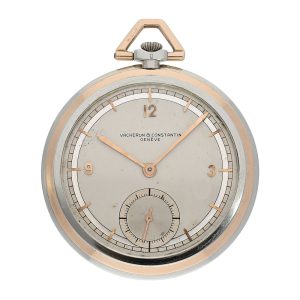 Swiss rose and white gold Art Deco lever dress watch Circa 1938